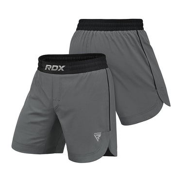 RDX T15 MMA Fight Shorts#color_grey #boja_siva