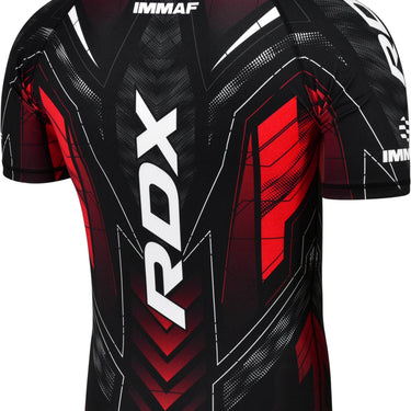 Maglietta a compressione a mezze maniche approvata dall'IMMAF ... - RDX Maglietta a compressione a mezze maniche approvata dall'IMMAF ... - RDX
