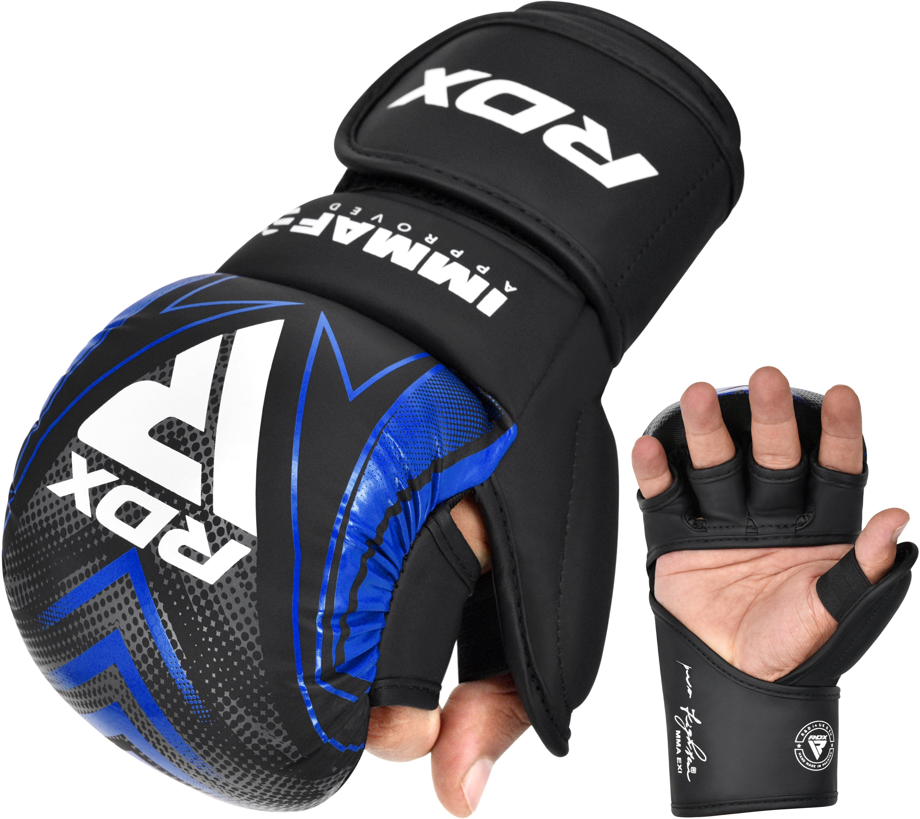 RDX GRAPPLING GLOVES SHOOTER IMMAF-1