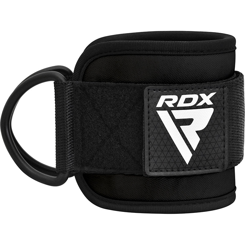 RDX A4 Ankle Straps For Gym Cable Machine#boja_crna