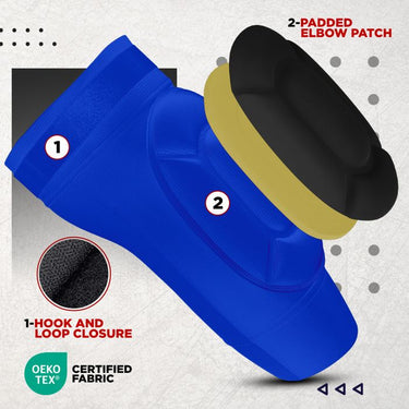 RDX Elbow Foam Pad OEKO-TEXÂ® Standard 100 certified #boja_plava