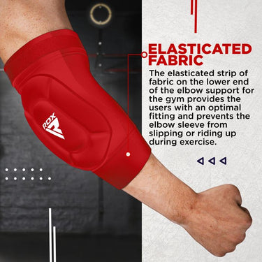 RDX Elbow Foam Pad OEKO-TEXÂ® Standard 100 certified#boja_crvena