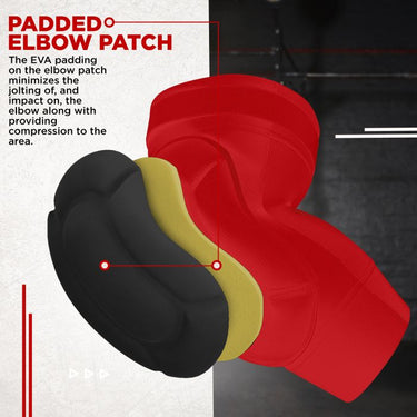 RDX Elbow Foam Pad OEKO-TEXÂ® Standard 100 certified #boja_crvena