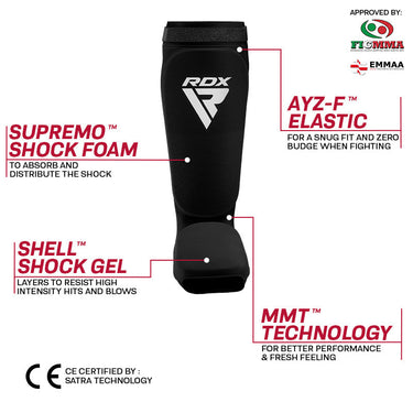 RDX SIB Shin Instep Guard OEKO-TEXÂ® Standard 100 certified#boja_bela