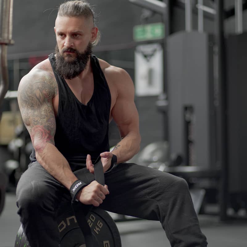 RDX W1 Weight Training Wrist Straps 