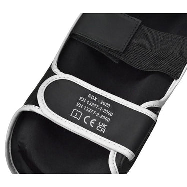 RDX F6 KARA MMA Shin Instep Guards#color_white